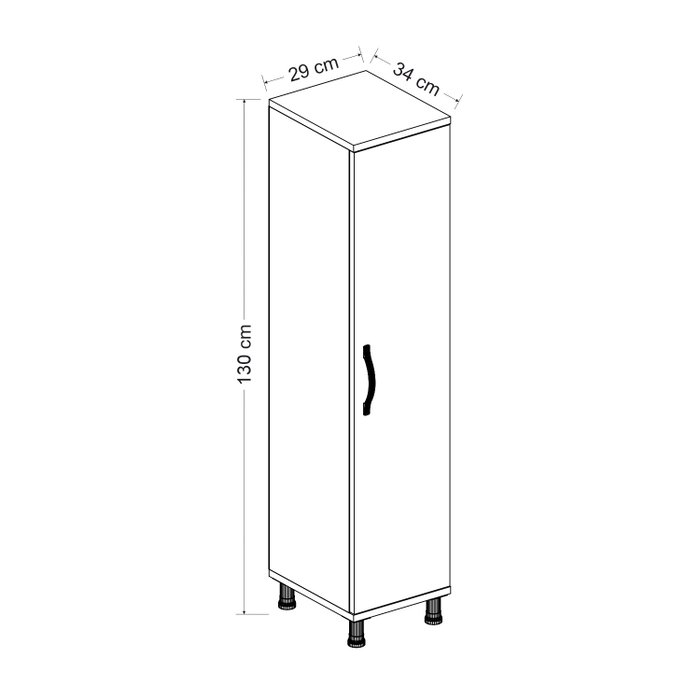 Hanah Home Seul - Armario multiusos Blanco